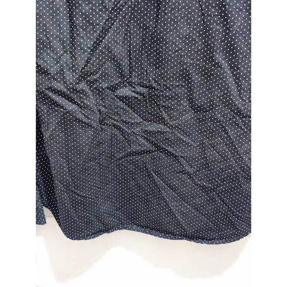 Denim & Flower Mens Black Polka Dot Long Sleeve Button-Down Shirt Size L - Picture 10 of 13